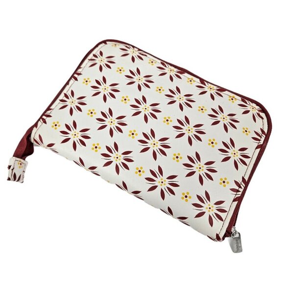 Temptations Packable Travel Reusable Insulated Nylon Shopping Tote Bag Rust Red - Picture 2 of 9